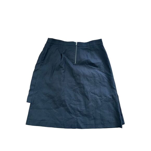 Anthropologie MaEve black layer tiered skirt size 12P - Picture 2 of 6